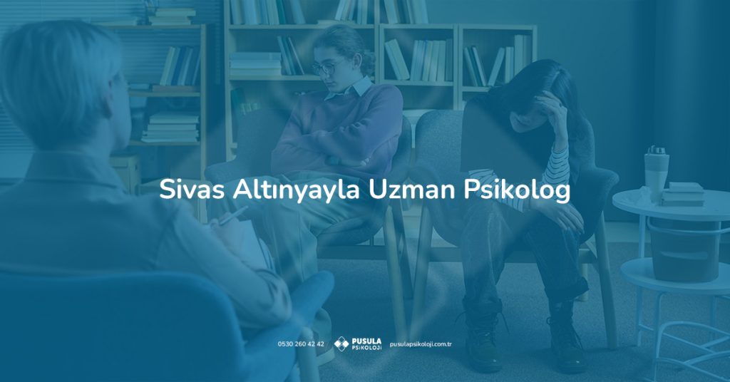 Sivas Altınyayla uzman psikolog seansında terapi alan danışanlar ve psikolog