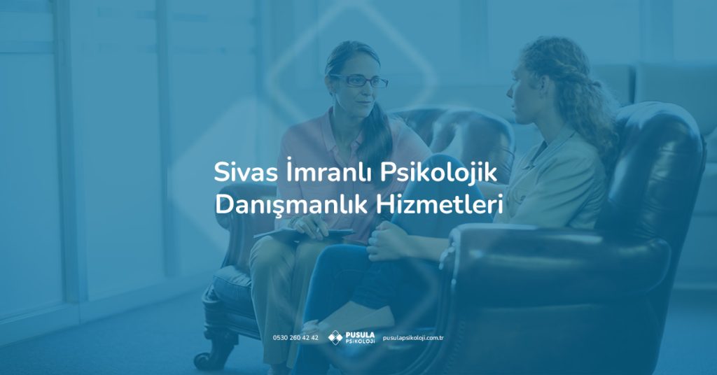 Sivas İmranlı psikolojik danışmanlık hizmetleri kapsamında uzmanla görüşen danışan görseli
